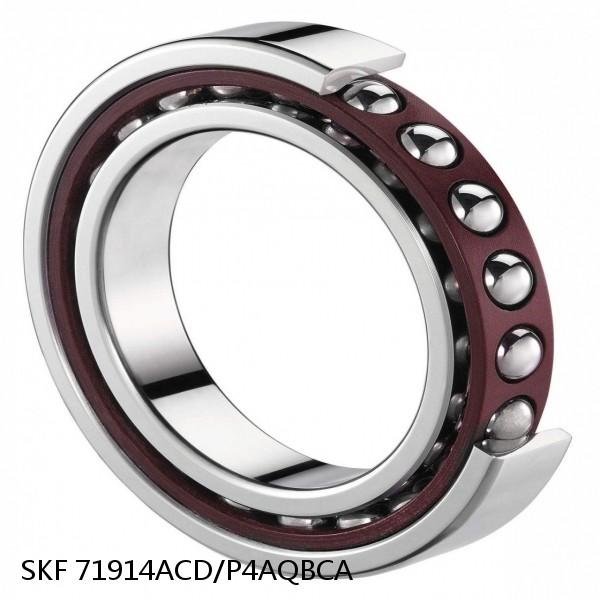 71914ACD/P4AQBCA SKF Super Precision,Super Precision Bearings,Super Precision Angular Contact,71900 Series,25 Degree Contact Angle