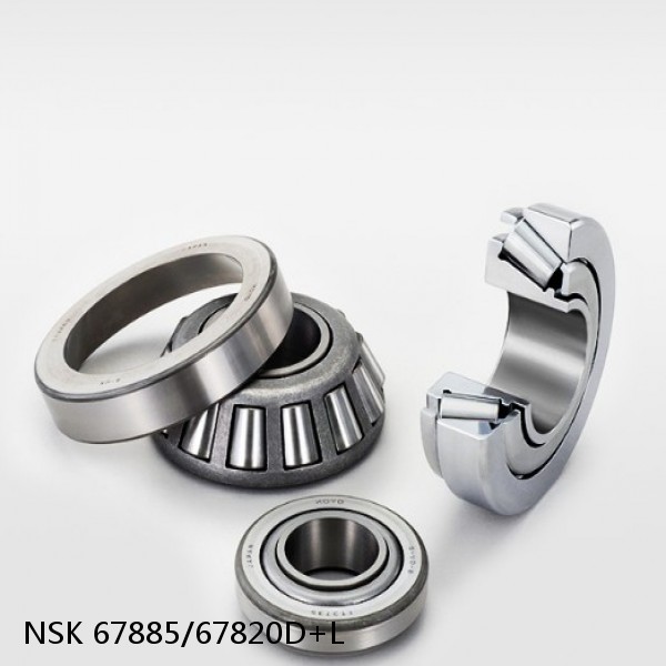 67885/67820D+L NSK Tapered roller bearing #1 small image