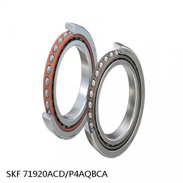 71920ACD/P4AQBCA SKF Super Precision,Super Precision Bearings,Super Precision Angular Contact,71900 Series,25 Degree Contact Angle #1 small image