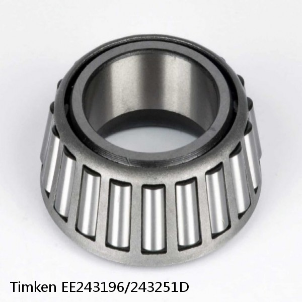 EE243196/243251D Timken Tapered Roller Bearing #1 small image