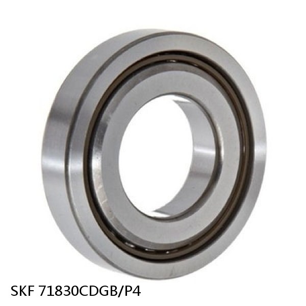 71830CDGB/P4 SKF Super Precision,Super Precision Bearings,Super Precision Angular Contact,71800 Series,15 Degree Contact Angle #1 image