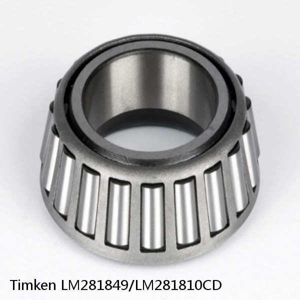 LM281849/LM281810CD Timken Tapered Roller Bearing #1 image