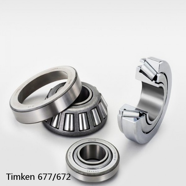 677/672 Timken Tapered Roller Bearing #1 image
