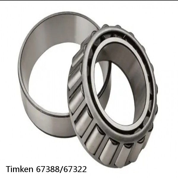 67388/67322 Timken Tapered Roller Bearing #1 image
