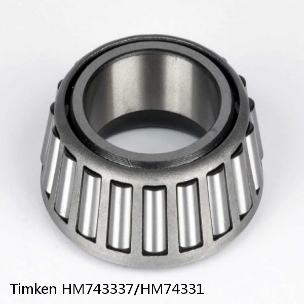 HM743337/HM74331 Timken Tapered Roller Bearing #1 image