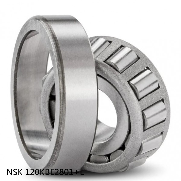 120KBE2801+L NSK Tapered roller bearing #1 image
